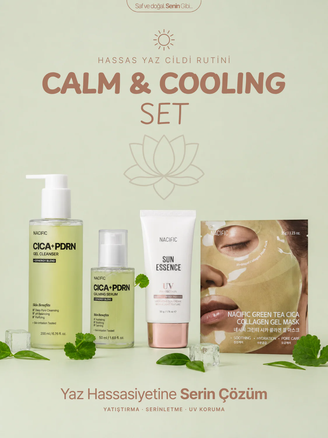 🌿 SUMMER CALM & COOLING SET