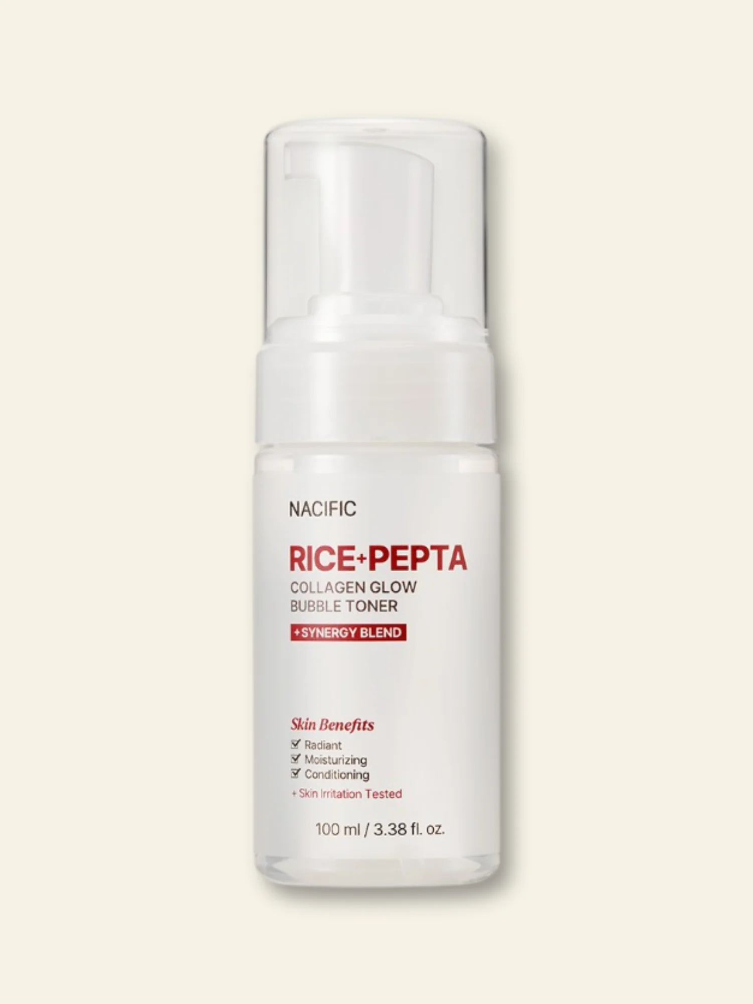 Rice Pepta Collagen Glow Bubble Toner 100 ml