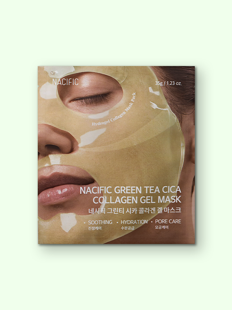 Green Tea Cica Collagen Gel Mask