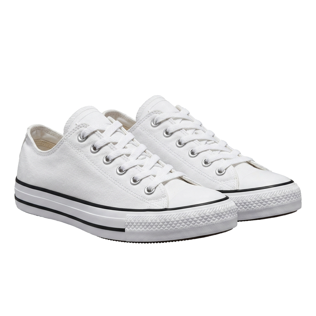 Canvas Sneakers in White